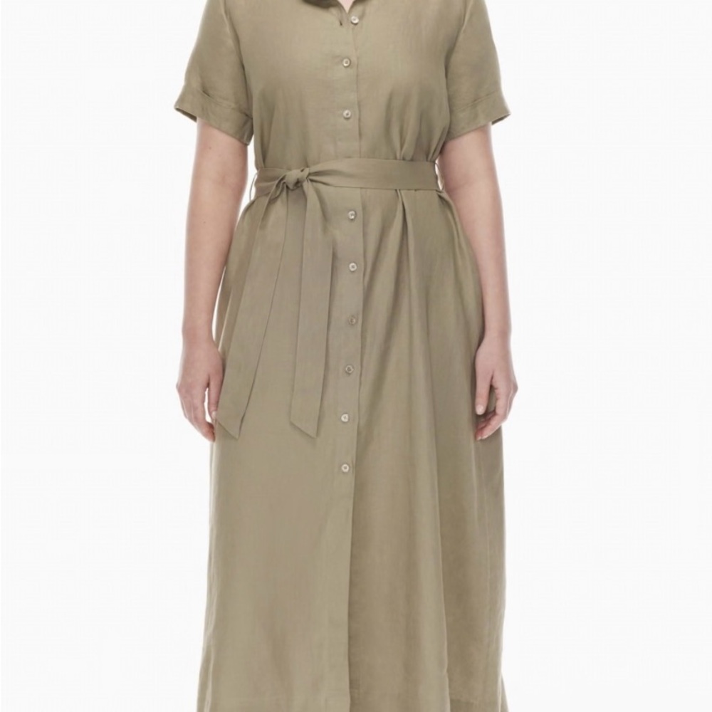 Wilfred Eleta linen dress, size S